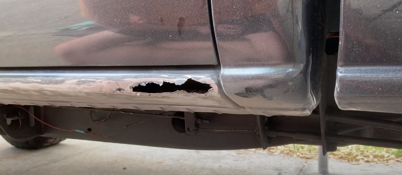 How to fix rust holes without welding