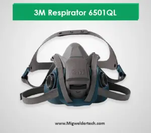 3M Respirator 6501QL - Rugged Use & Comfortable